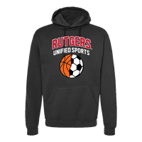 Rutgers Unified Sports Unisex Fleece Hooded Sweatshirt R HOUSE