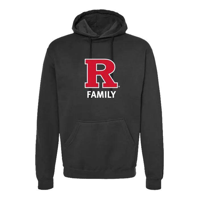 Rutgers Family Unisex Fleece Hooded Sweatshirt Rutgers Family