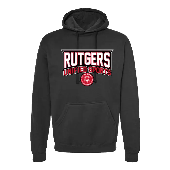 Rutgers Unified Sports Unisex Fleece Hoody R HOUSE