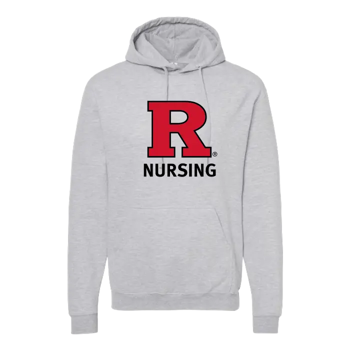 Unisex Fleece Hooded Sweatshirt Rutgers School of Nursing