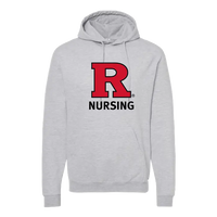 Unisex Fleece Hooded Sweatshirt Rutgers School of Nursing