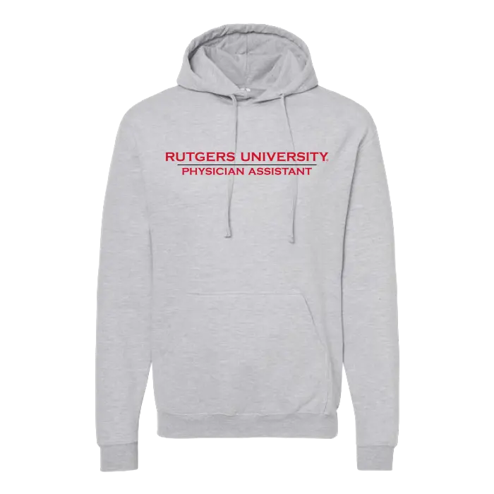 RUPASS Unisex Fleece Hooded Sweatshirt Rutgers Physician Assistant
