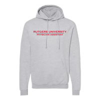 RUPASS Unisex Fleece Hooded Sweatshirt Rutgers Physician Assistant