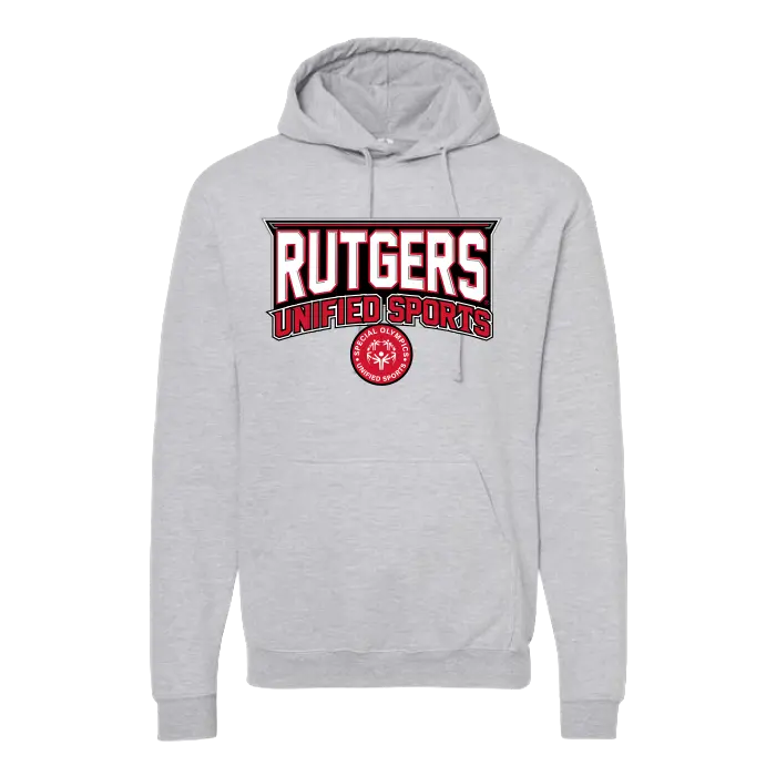Rutgers Unified Sports Unisex Fleece Hoody R HOUSE