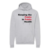Public Health Unisex Fleece Hooded Sweatshirt Rutgers Public Health