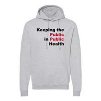 Public Health Unisex Fleece Hooded Sweatshirt Rutgers Public Health