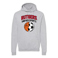Rutgers Unified Sports Unisex Fleece Hooded Sweatshirt R HOUSE