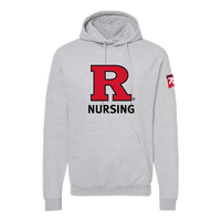70th Anniversary of Nursing Unisex Fleece Hooded Sweatshirt Rutgers School of Nursing