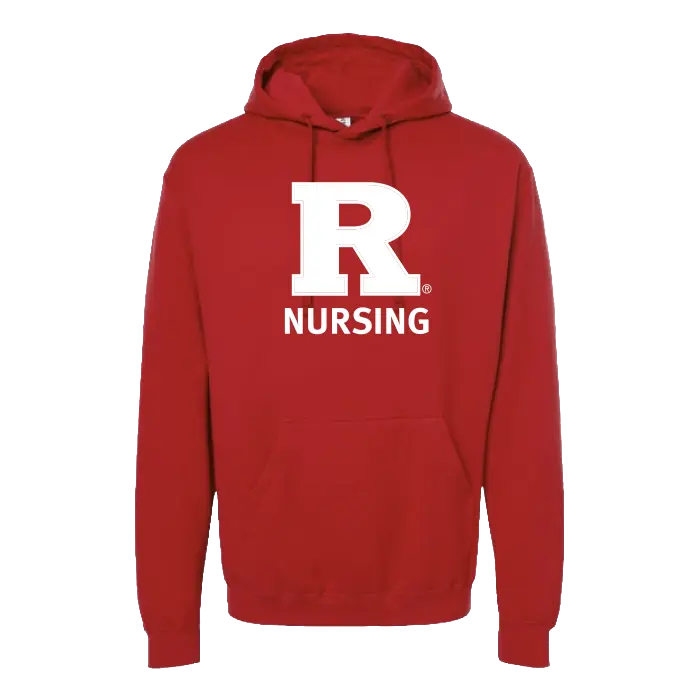 Unisex Fleece Hooded Sweatshirt Rutgers School of Nursing