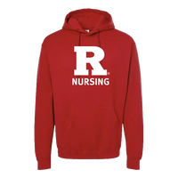Unisex Fleece Hooded Sweatshirt Rutgers School of Nursing