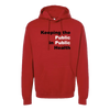 Public Health Unisex Fleece Hooded Sweatshirt Rutgers Public Health