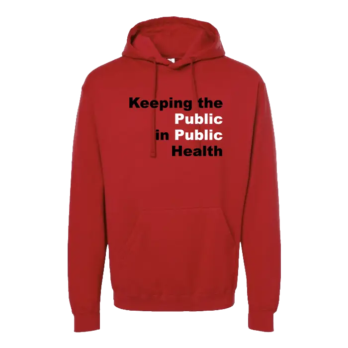 Public Health Unisex Fleece Hooded Sweatshirt Rutgers Public Health