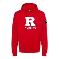 70th Anniversary of Nursing Unisex Fleece Hooded Sweatshirt Rutgers School of Nursing