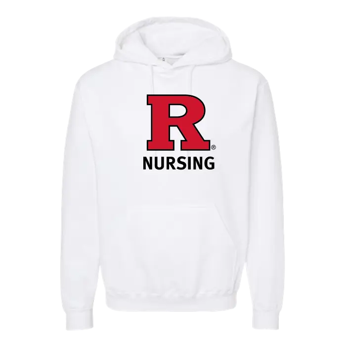 Unisex Fleece Hooded Sweatshirt Rutgers School of Nursing