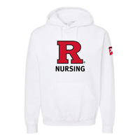 70th Anniversary of Nursing Unisex Fleece Hooded Sweatshirt Rutgers School of Nursing