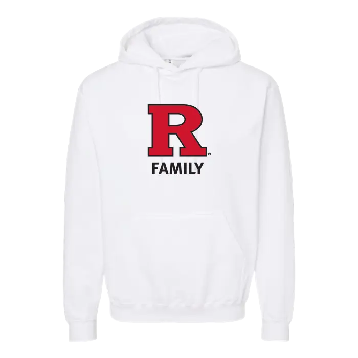 Rutgers Family Unisex Fleece Hooded Sweatshirt Rutgers Family