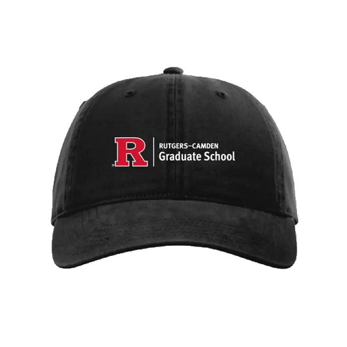 Camden Graduate School Peach Twill Dad Hat Camden Graduate School