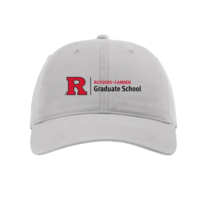 Camden Graduate School Peach Twill Dad Hat Camden Graduate School