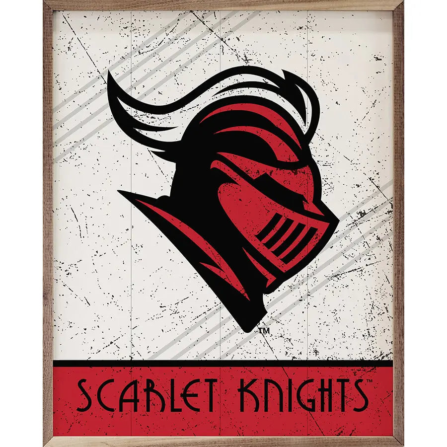Retro Poster Rutgers State University Kendrick Home