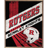 Striped Poster Rutgers State University Kendrick Home