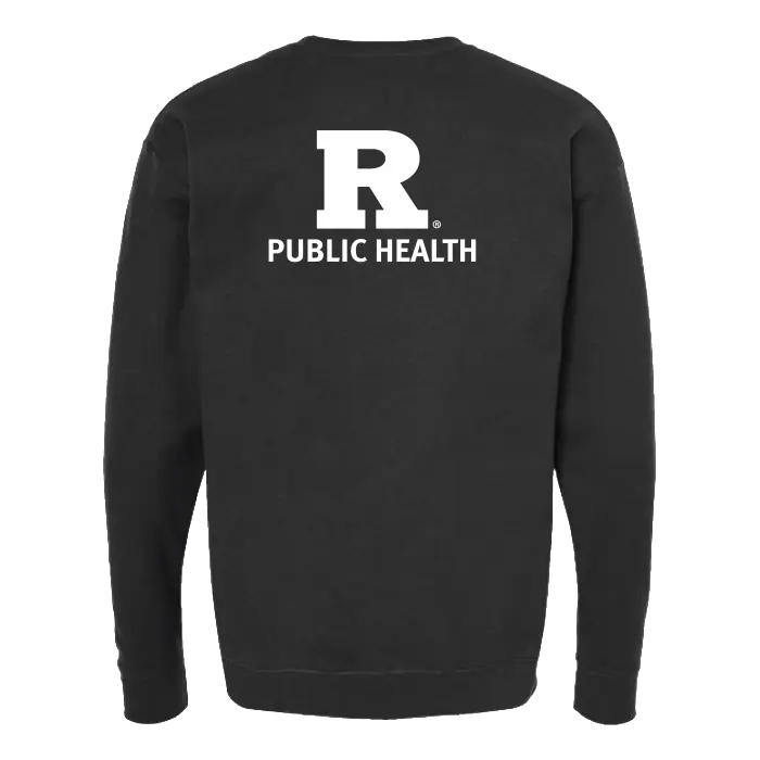 Public Health Unisex Fleece Crewneck Sweatshirt Rutgers Public Health
