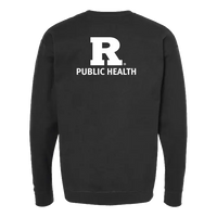 Public Health Unisex Fleece Crewneck Sweatshirt Rutgers Public Health