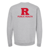 Public Health Unisex Fleece Crewneck Sweatshirt Rutgers Public Health