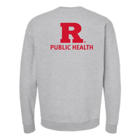 Public Health Unisex Fleece Crewneck Sweatshirt Rutgers Public Health