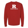 Public Health Unisex Fleece Crewneck Sweatshirt Rutgers Public Health
