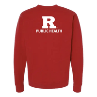 Public Health Unisex Fleece Crewneck Sweatshirt Rutgers Public Health