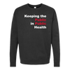 Public Health Unisex Fleece Crewneck Sweatshirt Rutgers Public Health