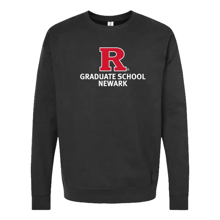 Newark Graduate School Unisex Fleece Crewneck Sweatshirt Rutgers Newark Graduate School