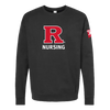70th Anniversary of Nursing Unisex Fleece Crewneck Sweatshirt Rutgers School of Nursing