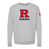 70th Anniversary of Nursing Unisex Fleece Crewneck Sweatshirt Rutgers School of Nursing