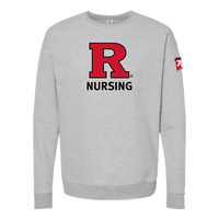 70th Anniversary of Nursing Unisex Fleece Crewneck Sweatshirt Rutgers School of Nursing