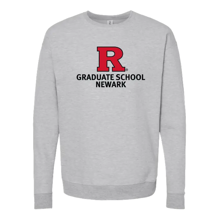 Newark Graduate School Unisex Fleece Crewneck Sweatshirt Rutgers Newark Graduate School