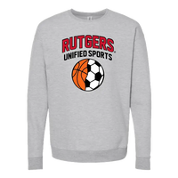 Rutgers Unified Sports Unisex Fleece Crewneck Sweatshirt R HOUSE