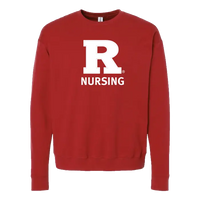 Unisex Fleece Crewneck Sweatshirt Rutgers School of Nursing