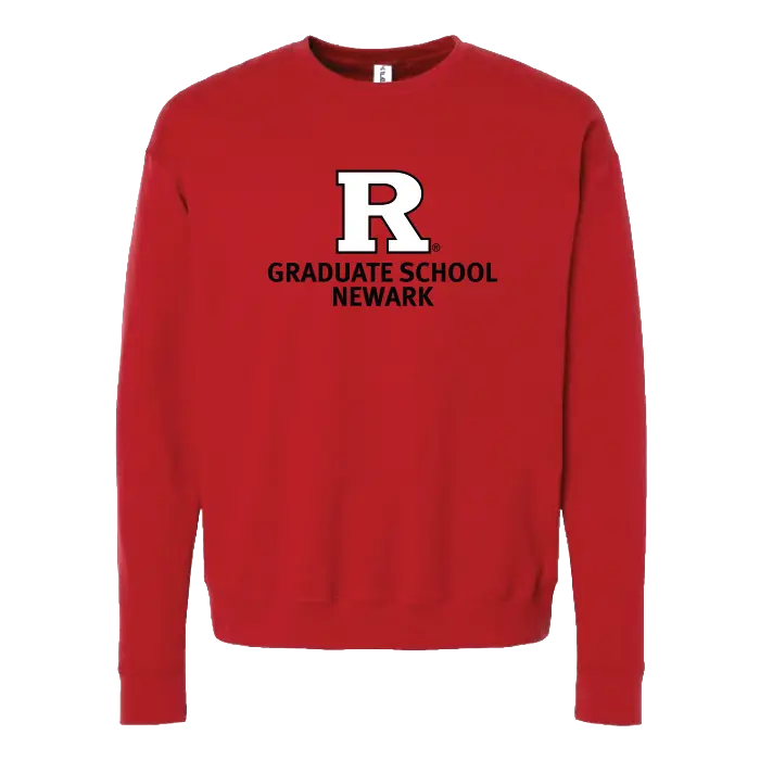 Newark Graduate School Unisex Fleece Crewneck Sweatshirt Rutgers Newark Graduate School