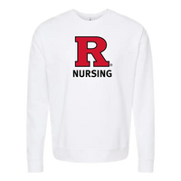 Unisex Fleece Crewneck Sweatshirt Rutgers School of Nursing