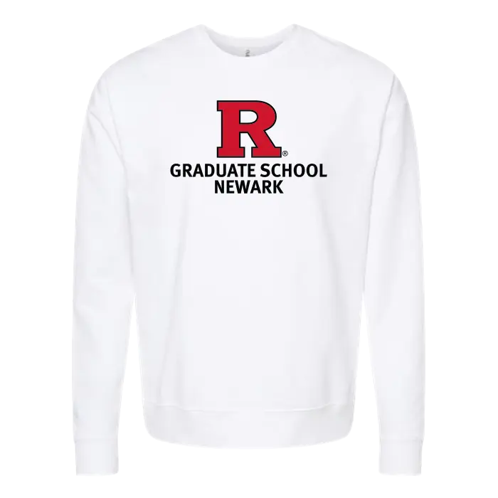 Newark Graduate School Unisex Fleece Crewneck Sweatshirt Rutgers Newark Graduate School