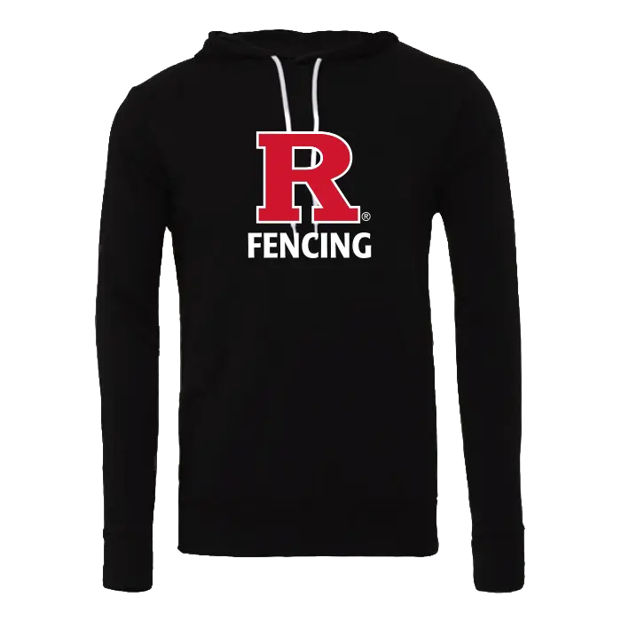 Fencing Unisex Sponge Fleece Hoodie Sweatshirt Rutgers Fencing