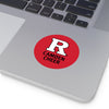 Camden Cheer Round Vinyl Sticker — Red 'R' Logo School Spirit Decal  Paper products