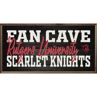 Fan Cave Mascot Rutgers State University Kendrick Home
