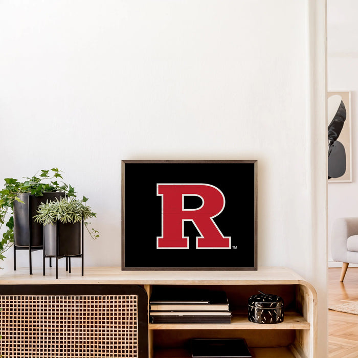 Bold Logo Rutgers State University Sign Kendrick Home