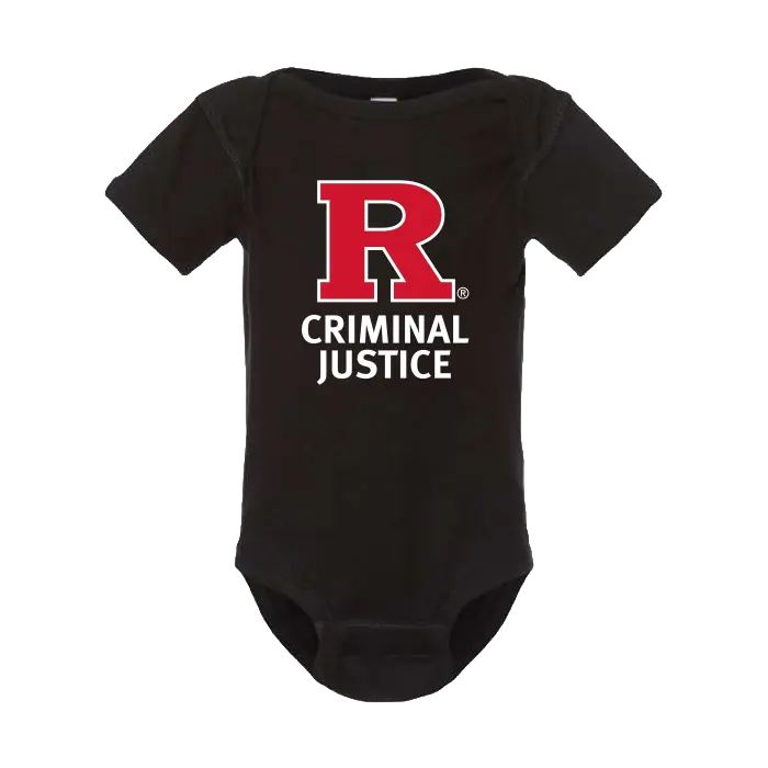 Infant Baby Rib Bodysuit Rutgers Criminal Justice