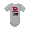 Infant Baby Rib Bodysuit Rutgers Criminal Justice
