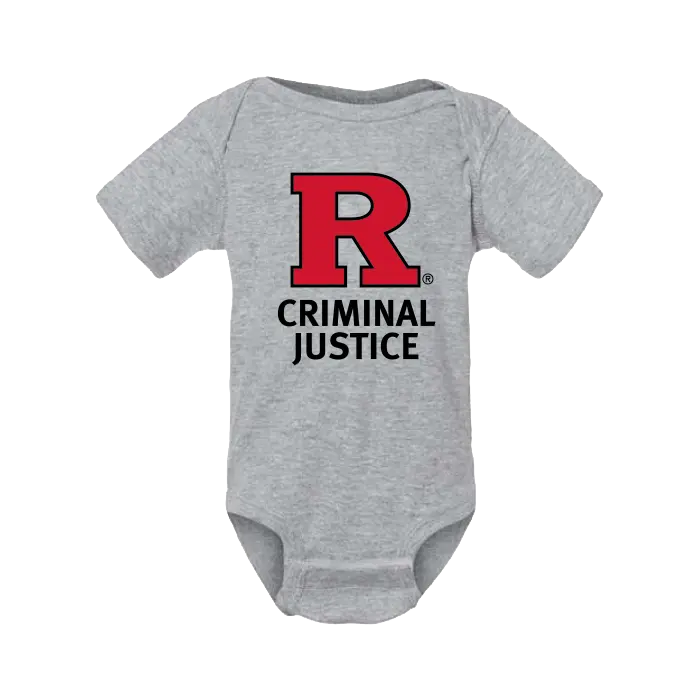 Infant Baby Rib Bodysuit Rutgers Criminal Justice
