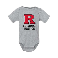 Infant Baby Rib Bodysuit Rutgers Criminal Justice