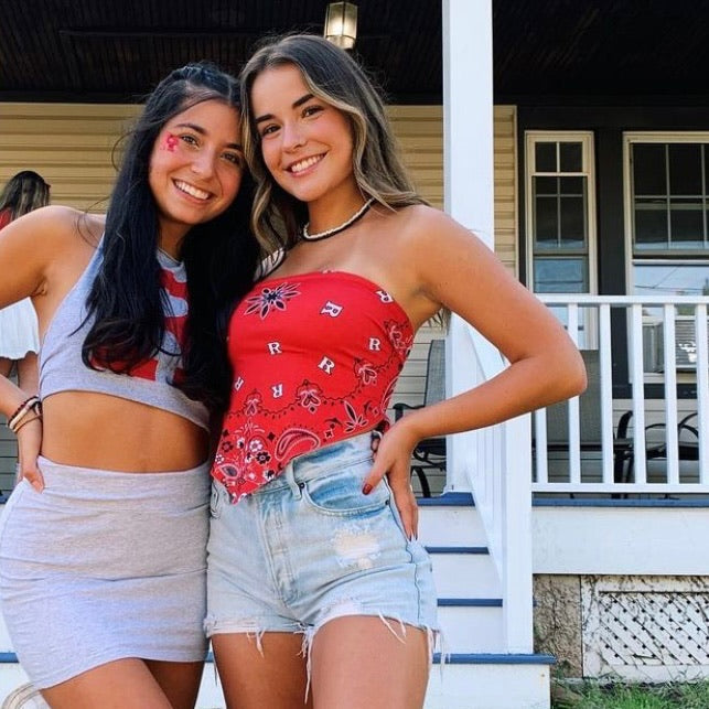 Rutgers Bandana Top